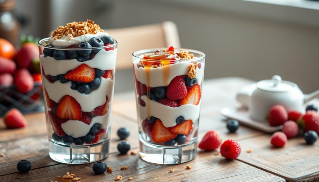 Fruit and Yogurt Parfait