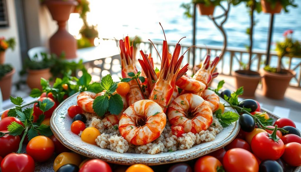 Mediterranean Prawn Dishes