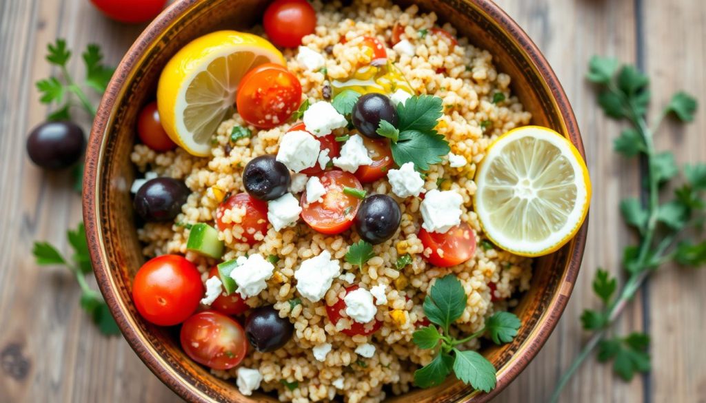 Mediterranean Quinoa Bowl